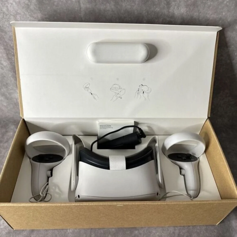 Meta Quest 2 - All-In-One Virtual Reality Headset- 128GB W/ Extra Battery